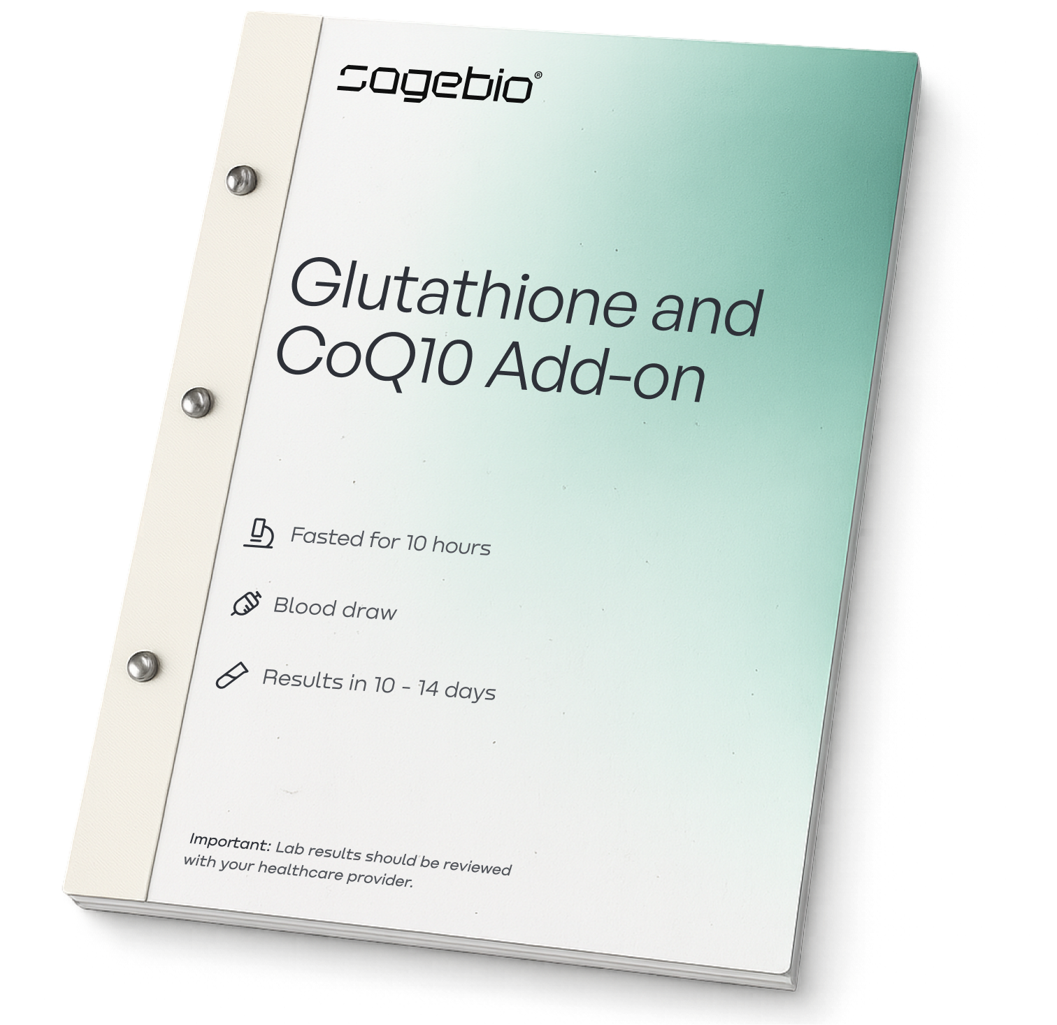Glutathione and CoQ10 Add-on