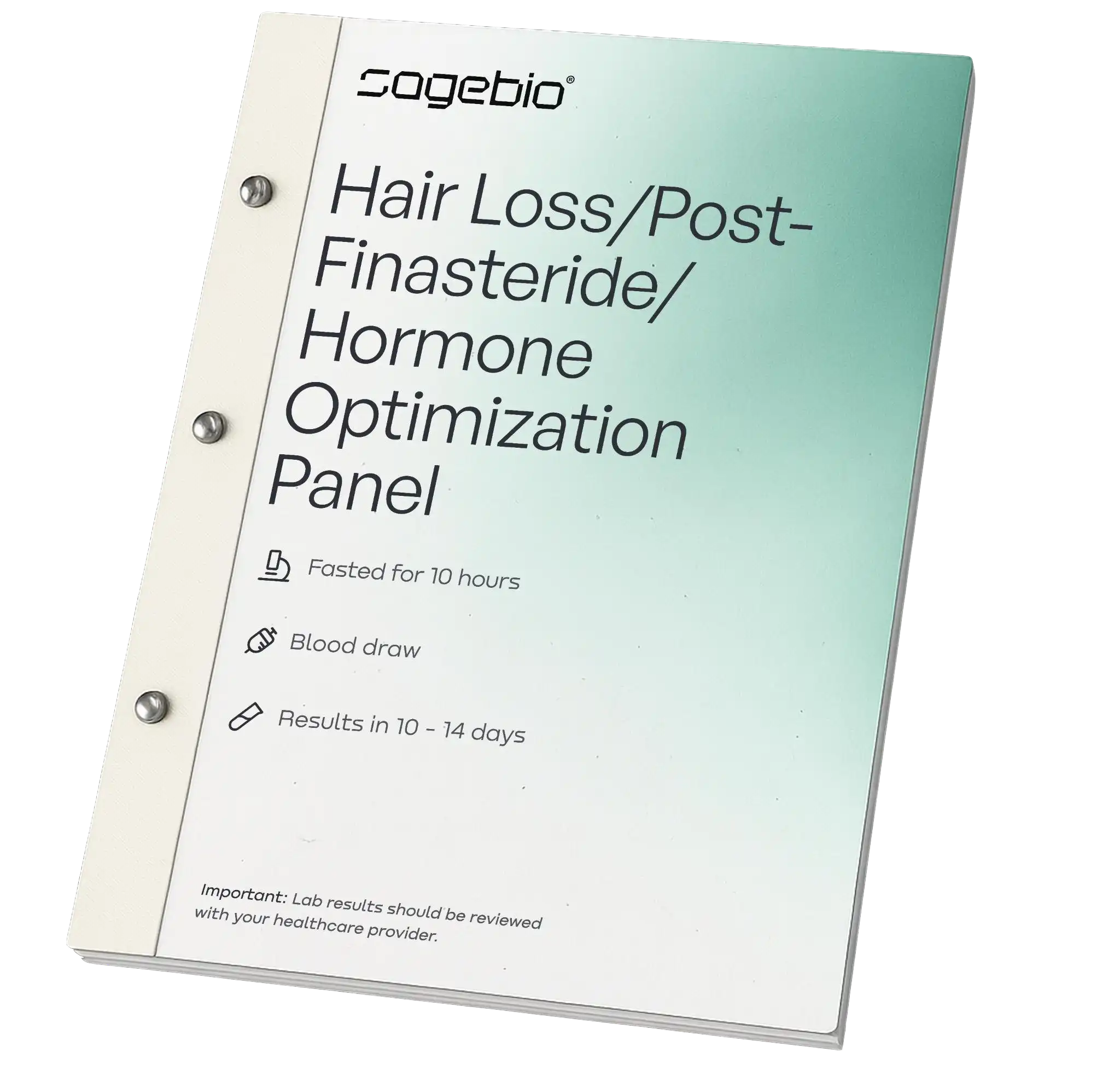 Hair Loss/ Post Finasteride/ Hormone Optimization Panel