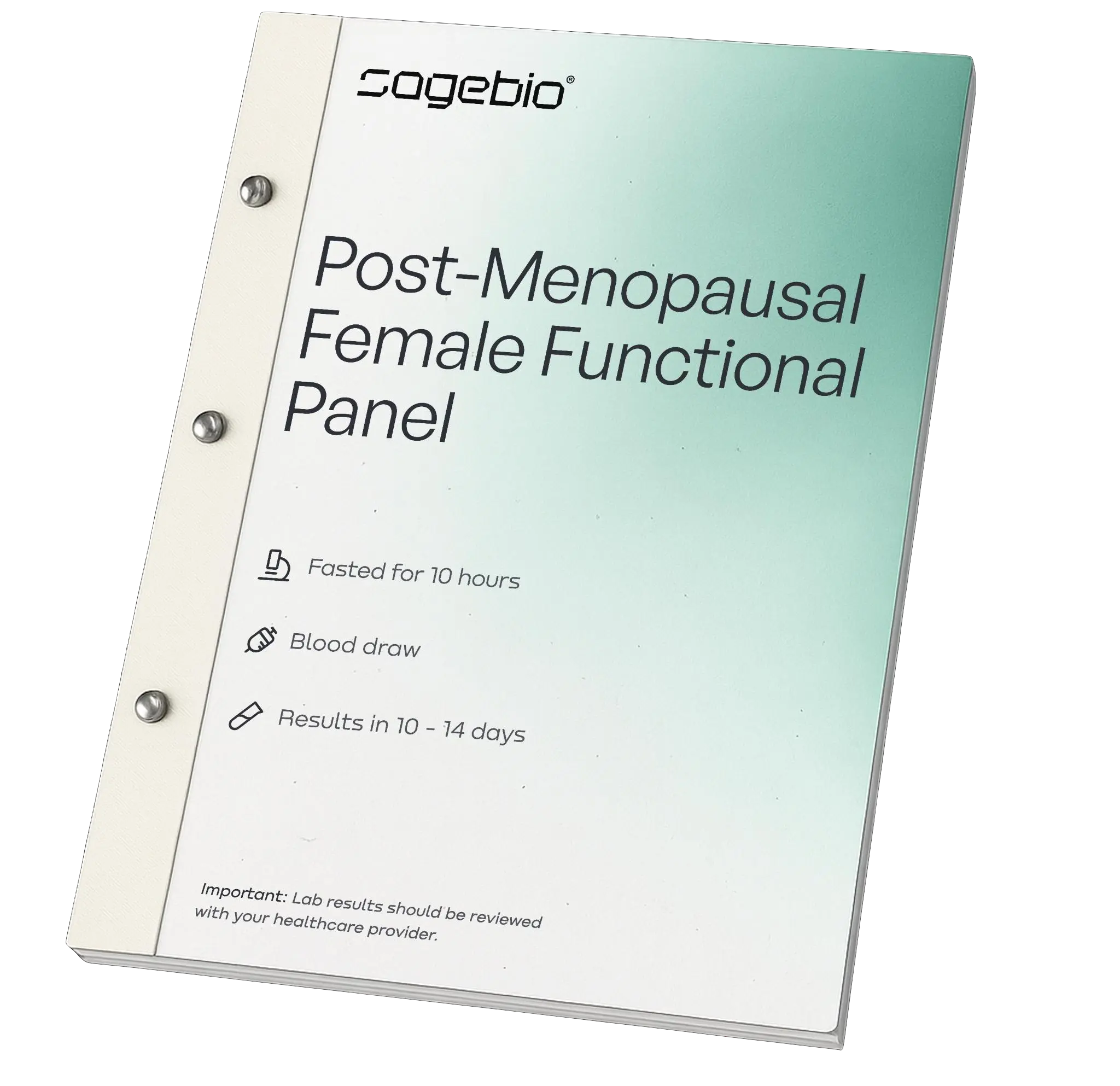 Pre-Menopausal Female Functional Panel